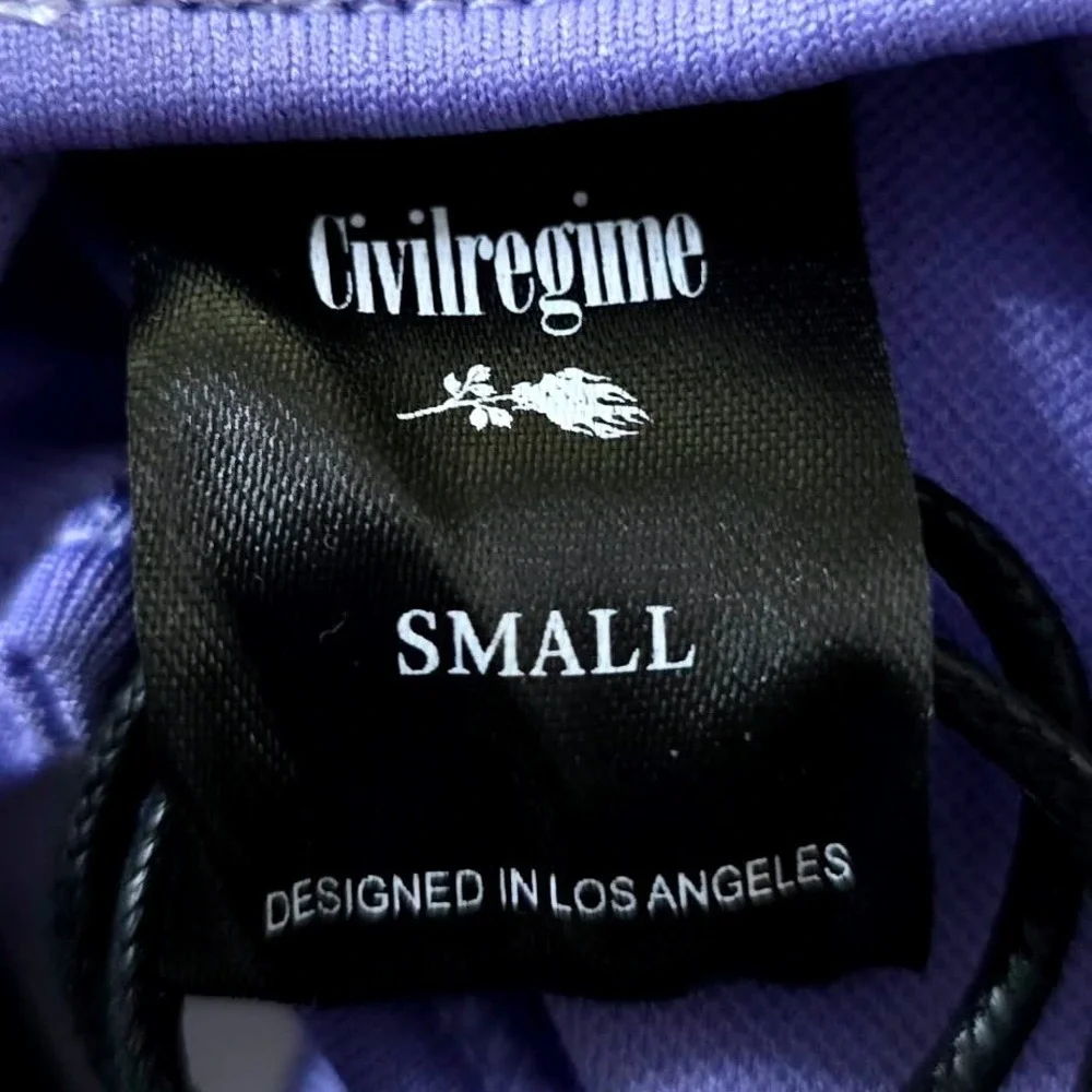 Civil Regime Kelly Seamless‎ Sports Bra Dusty Lavender Purple Small NEW